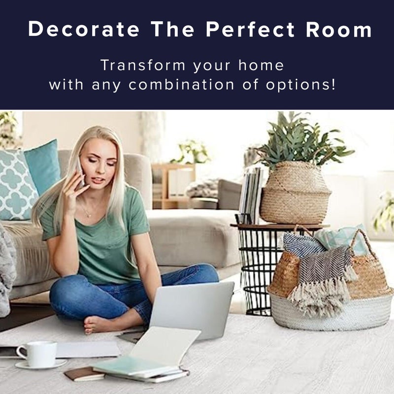 We Sell Mats Forest Floor Farmhouse 3/8 Inch Thick Printed Foam Tiles, Premium Wood Grain Interlocking Foam Floor Mats, Anti-Fatigue Flooring â€“ Stylish Flooring Solution - Image 3
